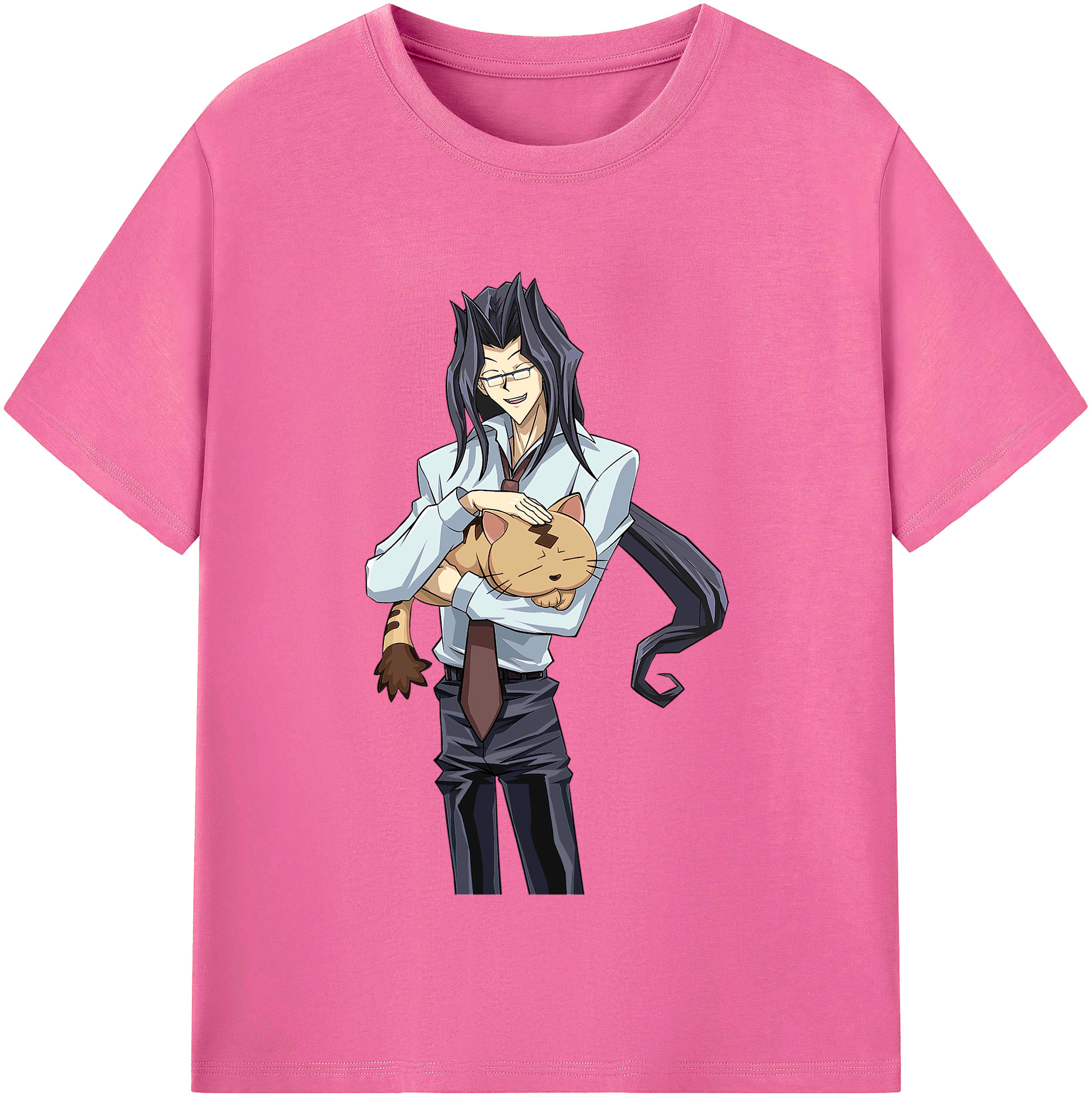 （画像用） 遊☆戯☆王 Yu-Gi-Oh! レディースカジュアルプリントTシャツ（綿100％）